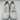 Alexander McQueen Court Sneakers White/Black Size 42 - Very Good