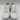 Alexander McQueen COURT TRAINER White/Red Leather Lace Up Sneakers Men Size 36.5 - Very Good