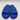 Alexander McQueen Blue Logo Pool Slide Sandals Women’s Size 38.5 M - Very Good