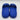 Alexander McQueen Blue Logo Pool Slide Sandals Women’s Size 38.5 M - Very Good