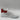 Alexander McQueen COURT TRAINER White/Red Leather Lace Up Sneakers Men Size 40J - Very Good