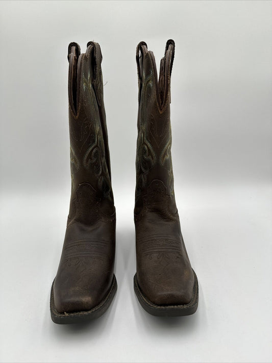 Justin Women's Footwear Western Boots Stampede Sorrel Apache Size 6.5B