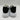 Alexander McQueen Court Sneakers White/Black Size 42 - Very Good