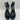 Alexander McQueen Black Leather Platform Ankle-Strap Sandals, Size 39 - Very Good