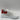 Alexander McQueen COURT TRAINER White/Red Leather Lace Up Sneakers Men Size 36.5 - Very Good