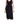 Vince Womens Scoop NK Tank WRAP Dress, Color Black, Size X-Large