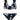 Girls Rosetta Ruffle Tie Back Bralet Swim Sets, Black, 6
