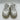 Balenciaga Women’s Triple S Sneaker Clear Sole Sneakers White Size 41 - Very Good