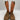 Twisted X Kid's Top Hand Western Boots Brown/Orange Size 6M - Very Good